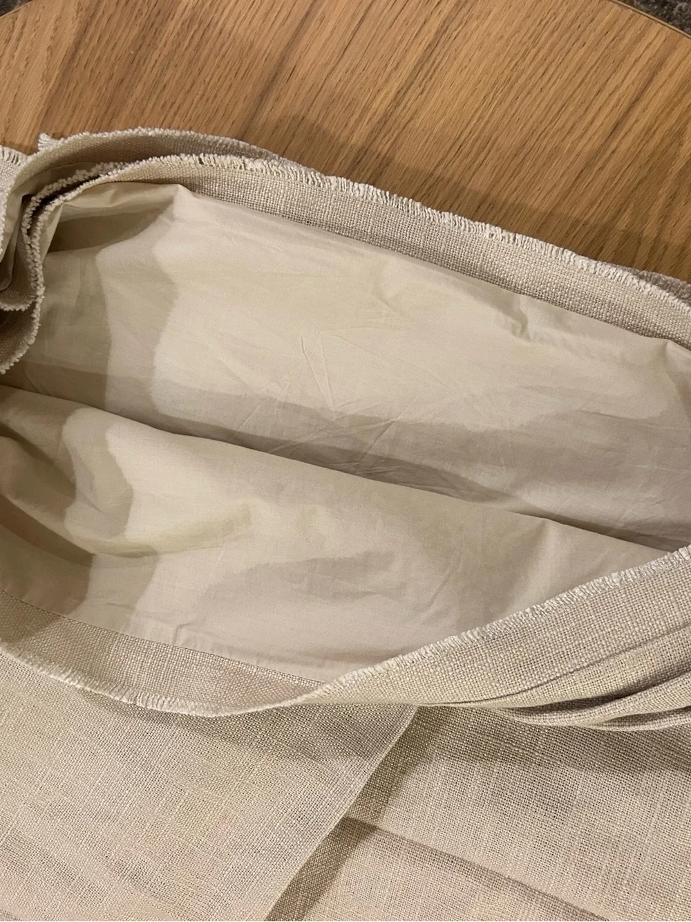 Anthropologie luxe linen